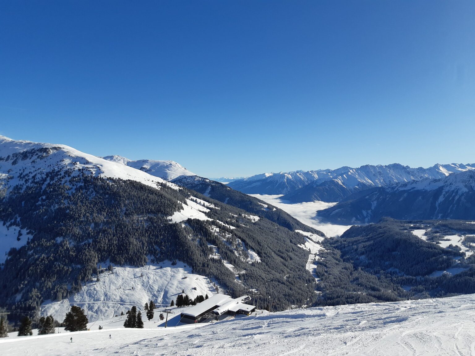 appartement hotel aan de piste in Gerlos