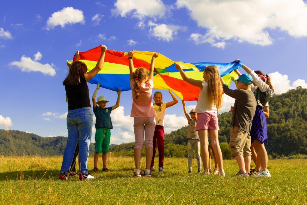 camping met Nederlandse animatie