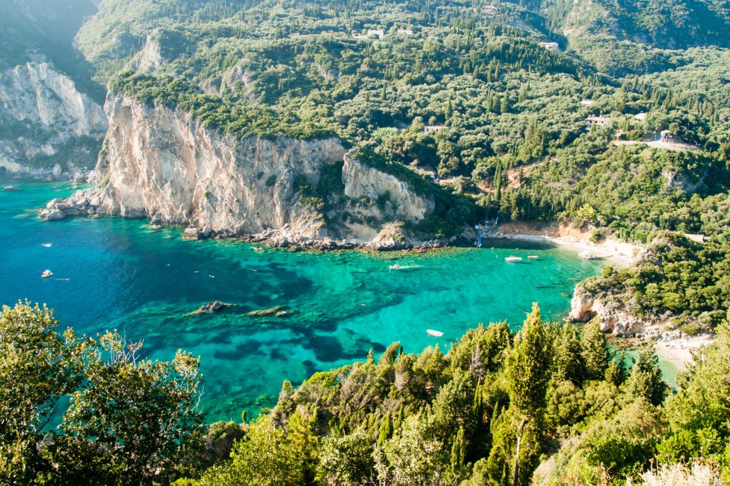 Corfu baai