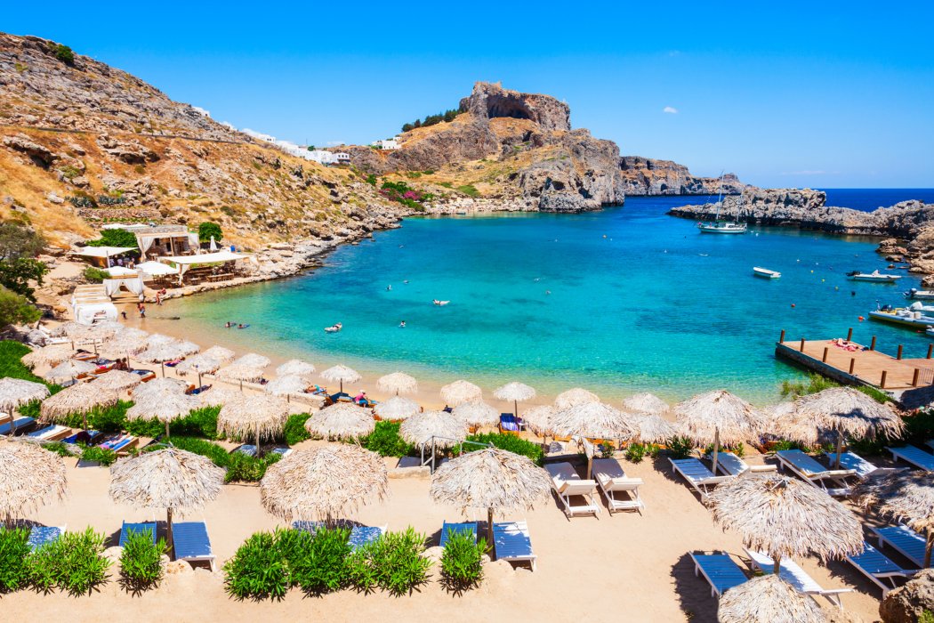 Rhodos Lindos Beach