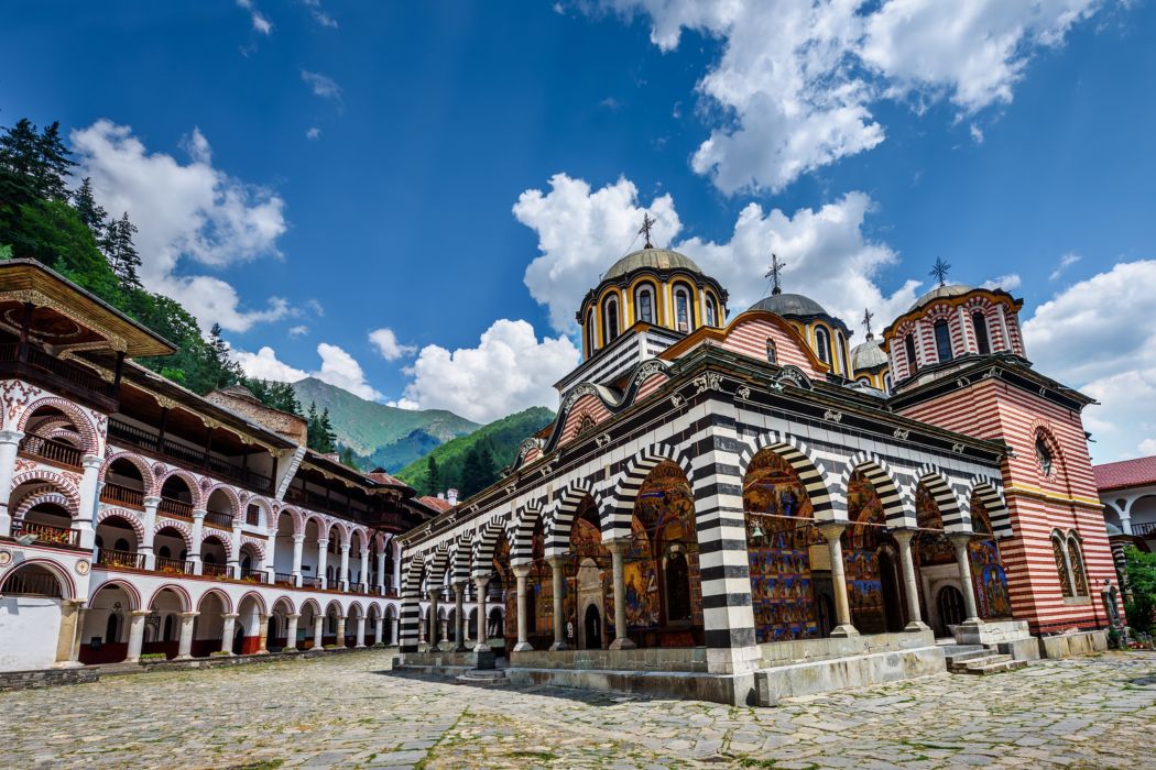 Rila klooster in Bulgarije