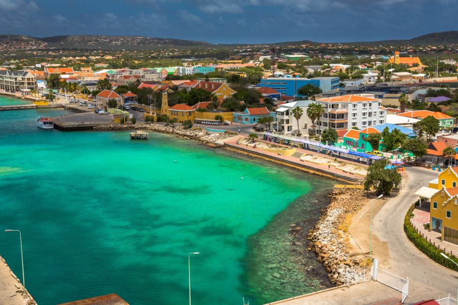Kralendijk waterkant Bonaire