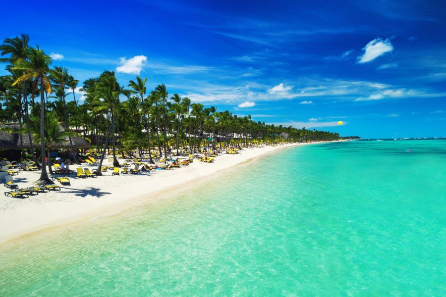 Strand Punta Cana Dominicaanse Republiek