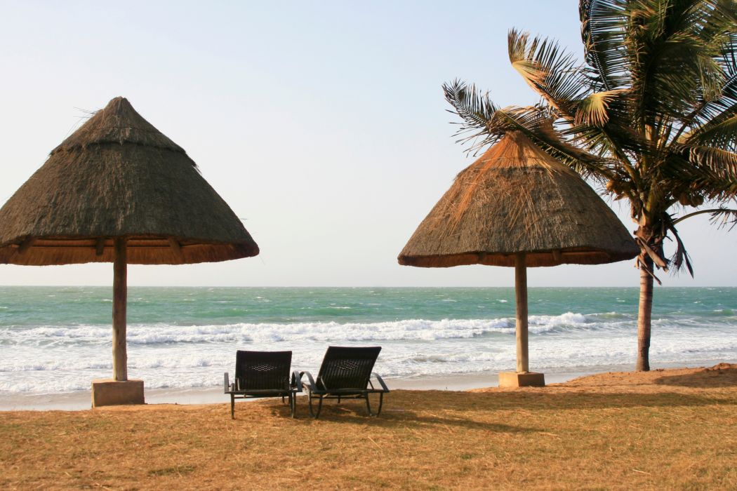 Strand in Gambia