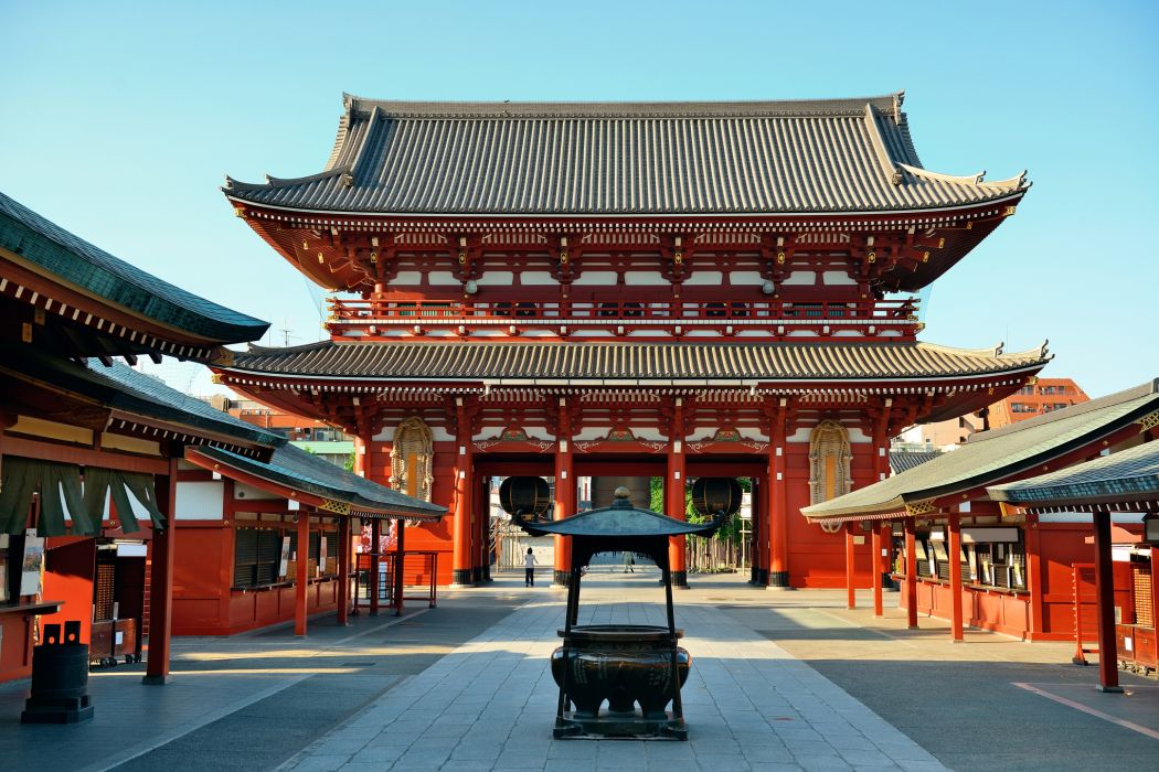 Senso-Ji tempel in Tokyo