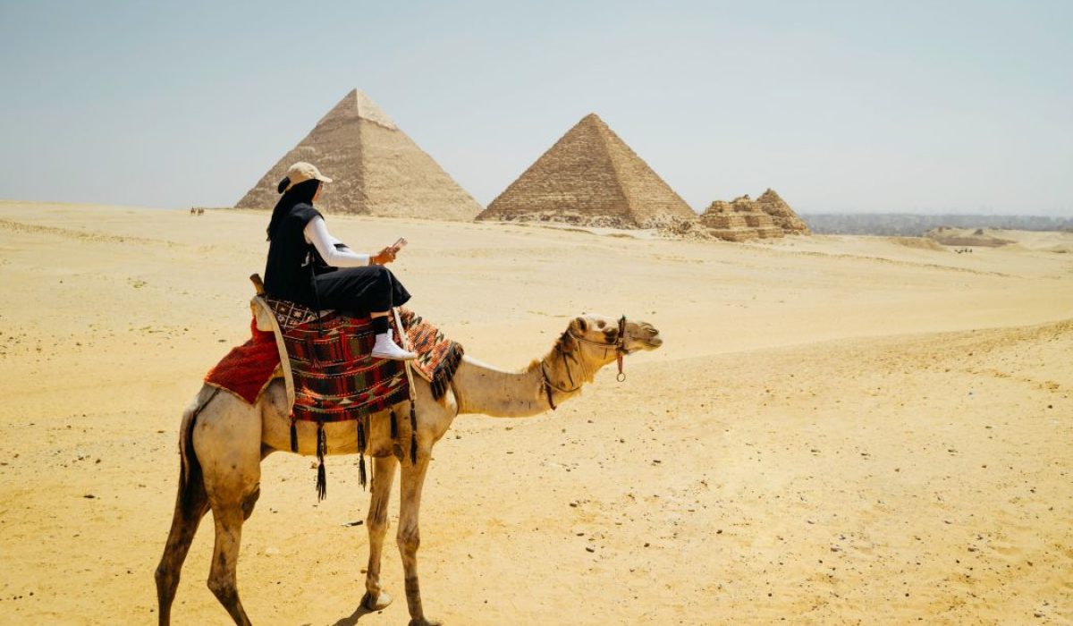 Kamelenrit in Egypte