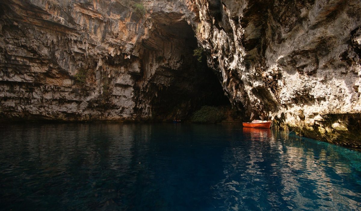 Kefalonia Melissani meer