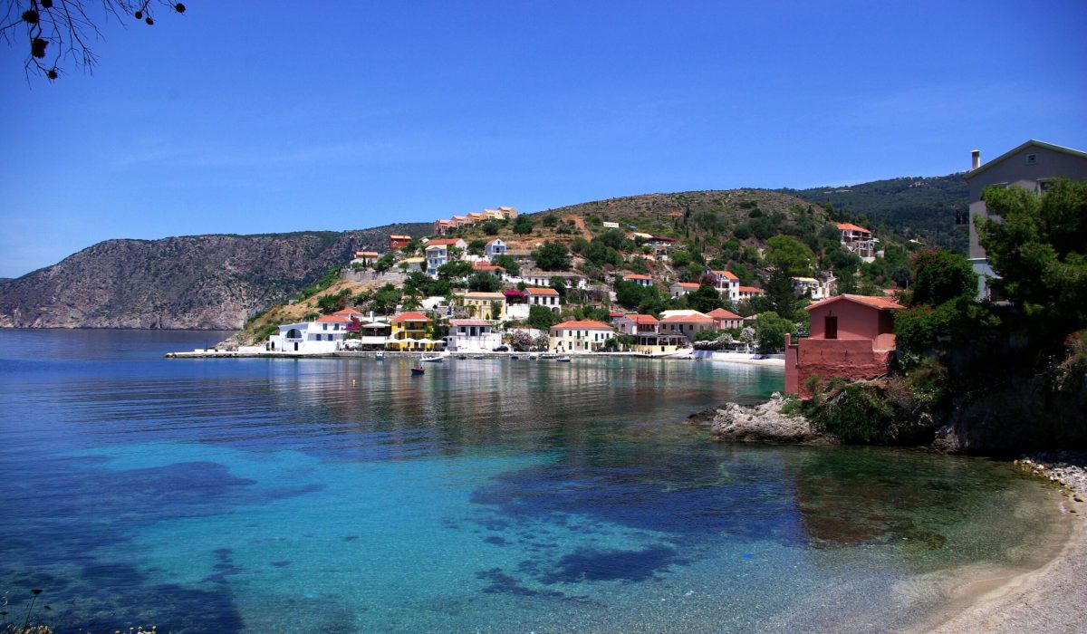 Kefalonia dorpje