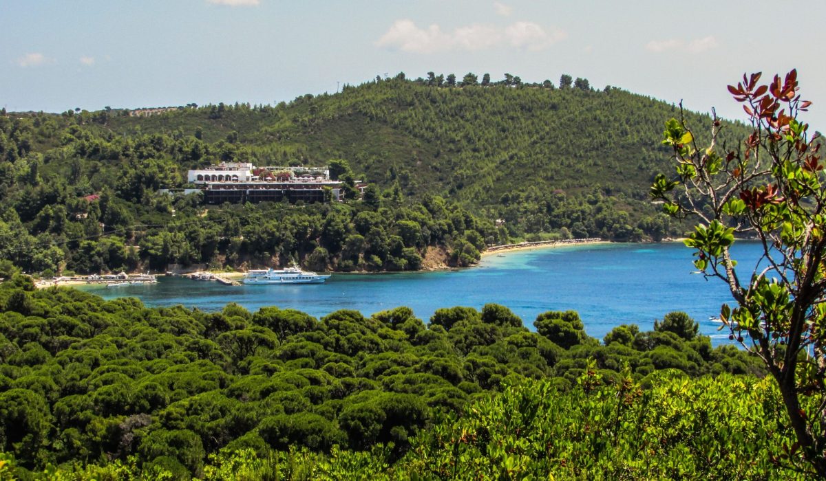 Skiathos baai