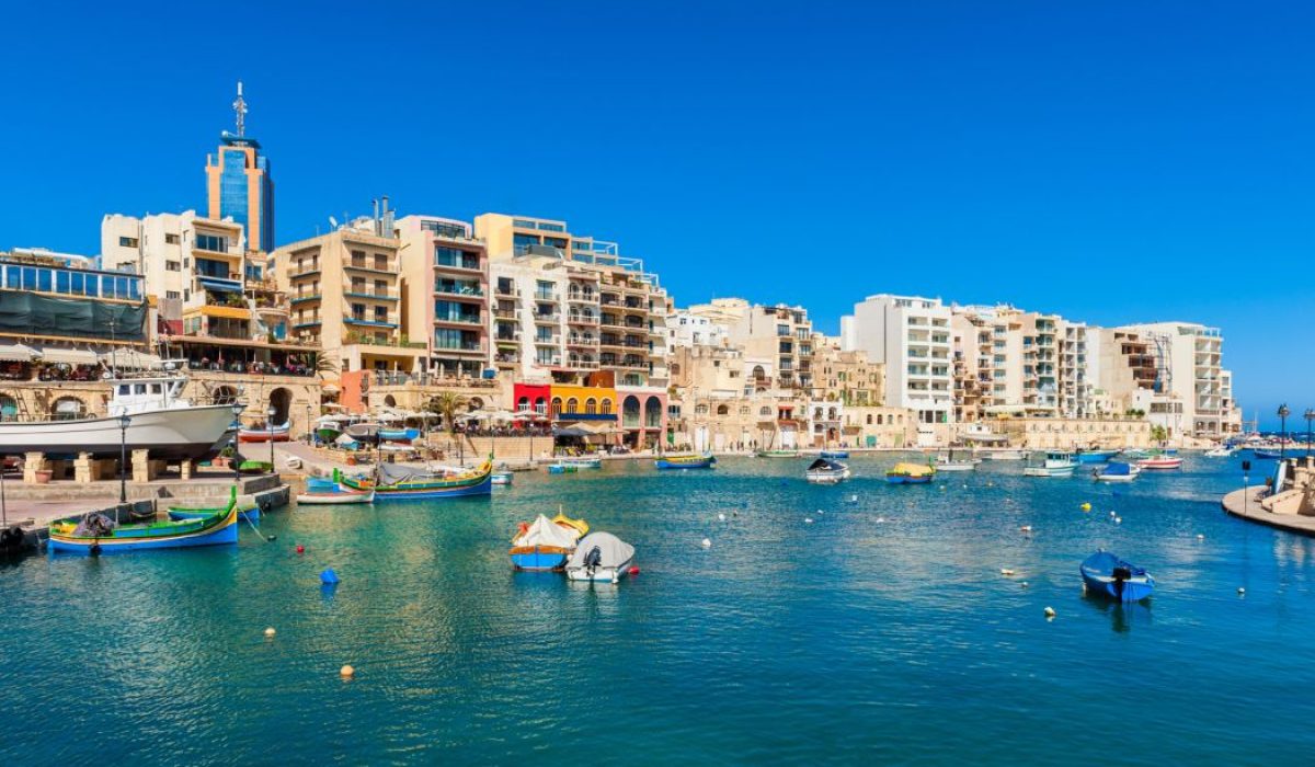 St. Julians kustlijn