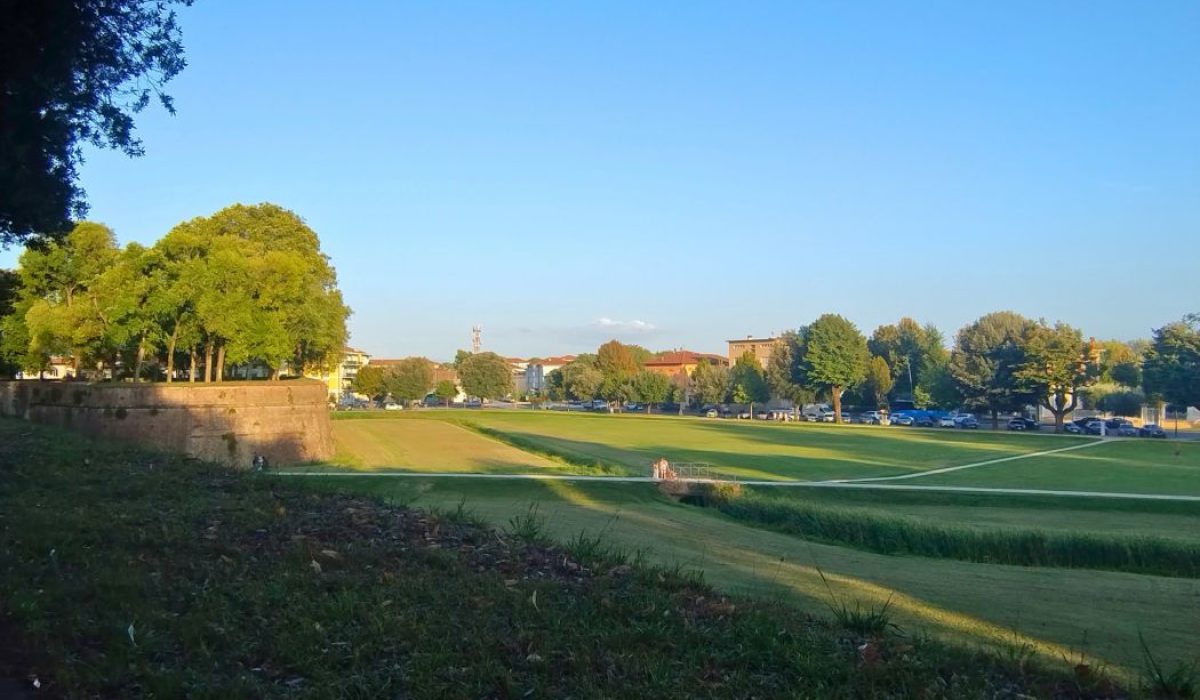 Stadsmuren in Lucca