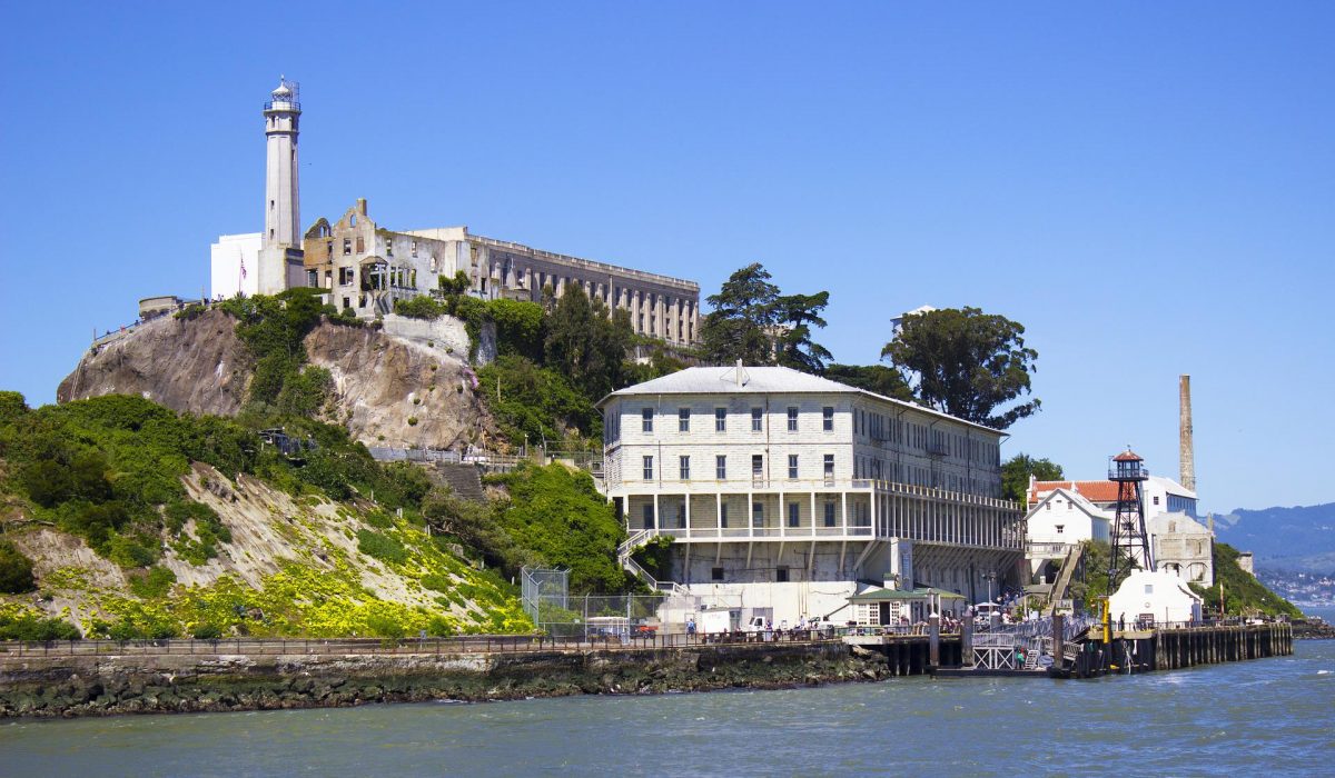 Alcatraz vanaf het water