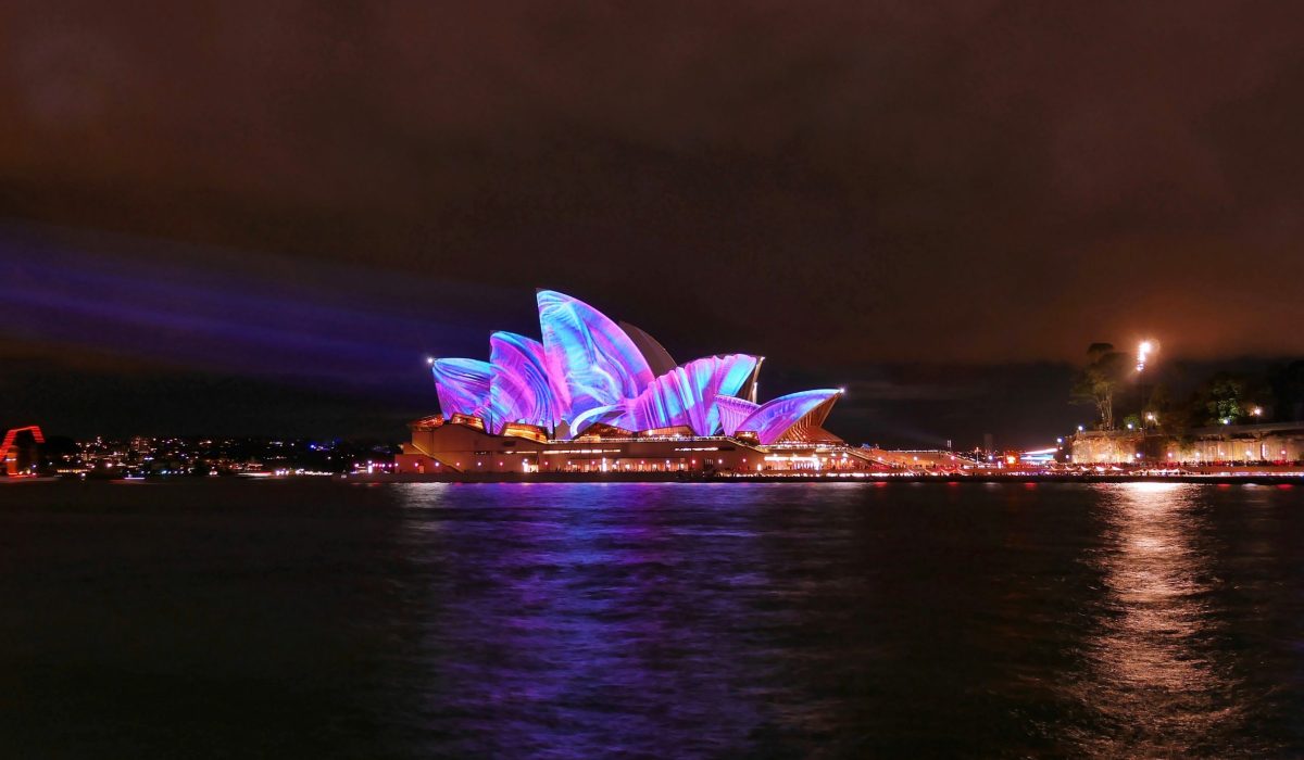 Sydney Opera House verlicht